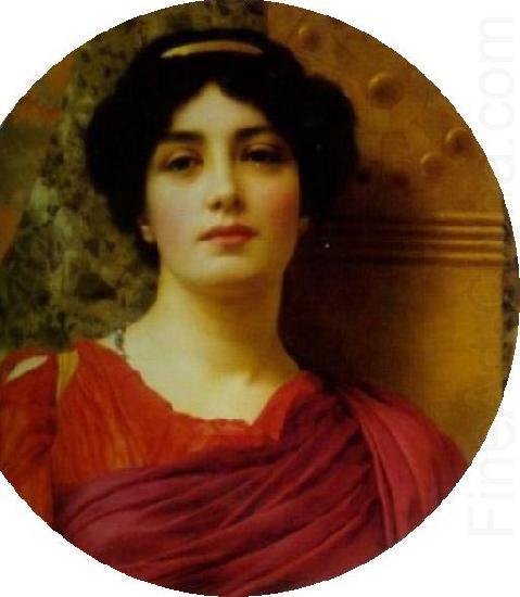 John William Godward Contemplation china oil painting image